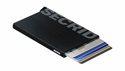 Secrid Cardprotector Laser Logo Brushed Black čierne CLa-Logo-Brushed-Black