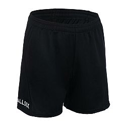 ALLSIX Chlapčenské volejbalové šortky V100 čierne 8-9 r (131-140 cm)
