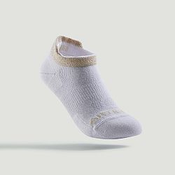 ARTENGO Detské nízke ponožky na tenis RS 160 3 páry biele 31-34