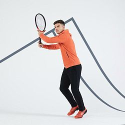 ARTENGO Pánska mikina Soft na tenis s kapucňou červená modrá L