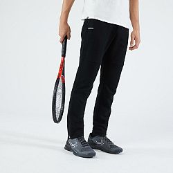 ARTENGO Pánske tenisové nohavice Soft čierne M (W32 L33)