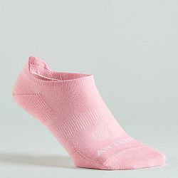 ARTENGO Športové ponožky RS 160 nízke ružové, modré, biele melírované 3 páry 35-38