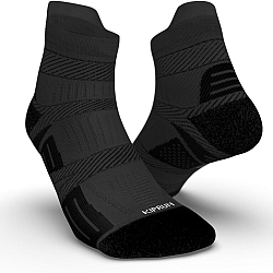 Bežecké ponožky Kiprun Strap tenké čierne 37-38