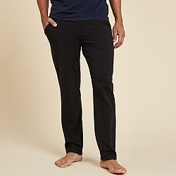 KIMJALY Pánske nohavice na jogu ekologicky navrhnuté čierne M (W32 L33)