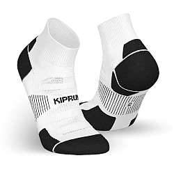 KIPRUN Bežecké ponožky Run900 Mid tenké biela 41-42