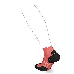 KIPRUN Bežecké ponožky Run900 neviditeľné tenké ružové 41-42