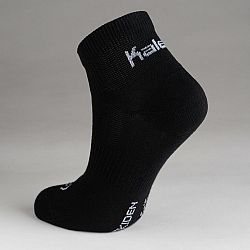 KIPRUN Detské nízke bežecké ponožky 3 páry čierne 31-34