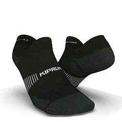 KIPRUN Ekologicky navrhnuté bežecké ponožky Run900 neviditeľné tenké čierne 37-38