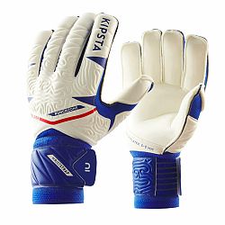 KIPSTA Brankárske rukavice F500 Viralto Shielder bielo-modré biela 9