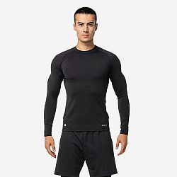 KIPSTA Spodné tričko Keepcomfort na futbal s dlhým rukávom čierne S