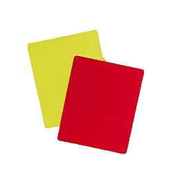 KIPSTA Súprava rozhodcovských kariet žlto-červená NO SIZE