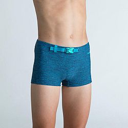 NABAIJI Chlapčenské boxerkové plavky Kibelt 100 modré s prackou modrá 5-6 r 113-122 cm