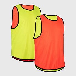 OFFLOAD Obojstranný dres na ragby R500 žlto-oranžový červená L
