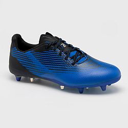 OFFLOAD Pánska tvarovaná obuv na ragby Score R500 FG modro-čierna modrá 40