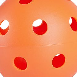 OROKS Lopta na floorball 100 oranžová červená