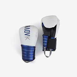 OUTSHOCK Boxerské rukavice 500 bielo-modré biela 10 oz