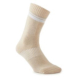 OXELO Ponožky do kolieskových korčúľ 100 béžová 43-46