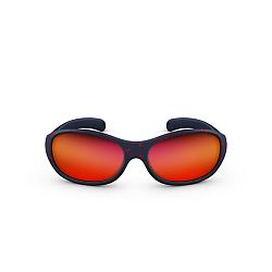 QUECHUA Turistické slnečné okuliare MH K120 deti 2 - 4 roky kategória 4 modro-červené modrá