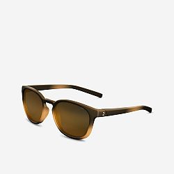 QUECHUA Turistické slnečné okuliare MH160 kategória 3 hnedé hnedá