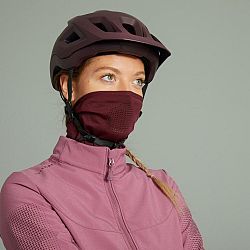 ROCKRIDER Dámska zimná bunda na horskú cyklistiku ružová fialová M