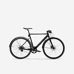 Rýchly mestský bicykel Elops Speed 920 čierny M