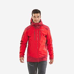 SIMOND Pánska nepremokavá horolezecká bunda Alpinism Evo červená červená 2XL