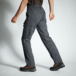 SOLOGNAC Pánske nohavice Steppe 300 Regular sivé šedá XL