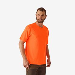 SOLOGNAC Priedušné tričko 300 oranžové fluorescenčné oranžová L