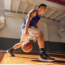 TARMAK Basketbalová nízka obuv Fast 500 unisex čierna 45