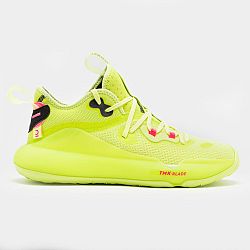 TARMAK Basketbalová obuv so stredne vysokým zvrškom SE500 MID unisex žltá žltá 44