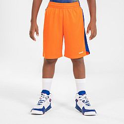 TARMAK Detské basketbalové šortky SH500 oranžové oranžová 12-13 r (151-160 cm)