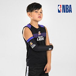TARMAK Detský basketbalový chránič lakťa E500 NBA Lakers čierny 1