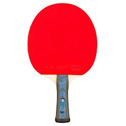 TIBHAR Raketa na stolný tenis Samsonov Progrip 4* červená konkávny tvar