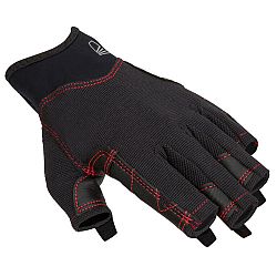TRIBORD Bezprstové rukavice 500 na jachting čierne L