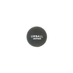 URBALL Gumená loptička (pelota) Pala GPB 500 čierna so žltou bodkou čierna