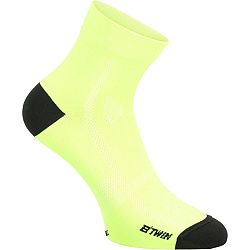VAN RYSEL Cyklistické ponožky 500 žltá 35-38