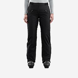 WEDZE Dámske hrejivé lyžiarske nohavice 180 čierne XL