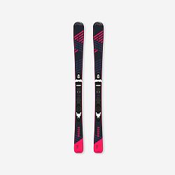 WEDZE Detské zjazdové lyže Boost 500 s viazaním modro-ružové modrá 150 cm