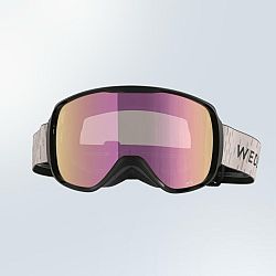 WEDZE Lyžiarske a snowboardové okuliare do každého počasia G 500 I ružové L