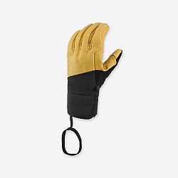 WEDZE Lyžiarske rukavice na freeride 550 medovo-čierne okrová XL