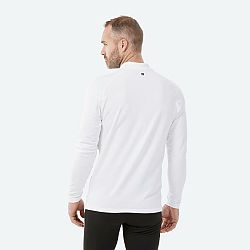 WEDZE Pánske lyžiarske spodné tričko BL 500 biele M
